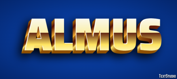 Almus Texteffekt