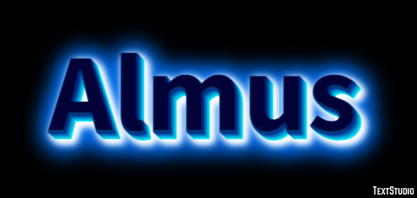 Almus Texteffekt