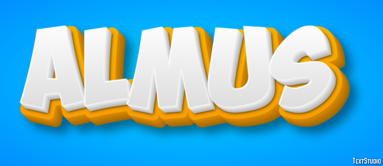 Almus Text Effect