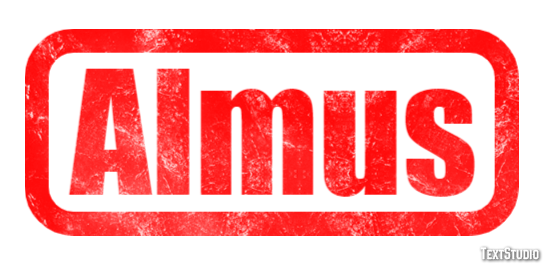 Almus Text effect