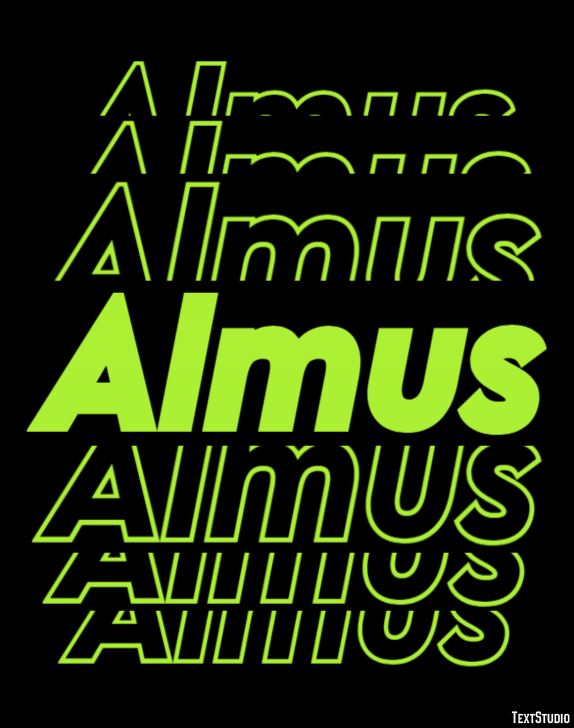 Almus Efekt tekstowy