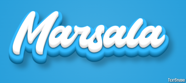 Marsala Efekt tekstowy
