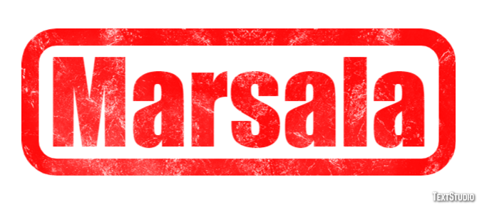 Marsala Efekt tekstowy