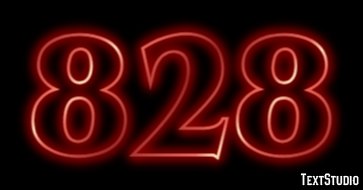 828 Texteffekt