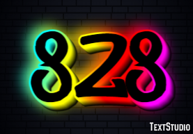 828 Texteffekt