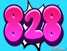 828 Texteffekt