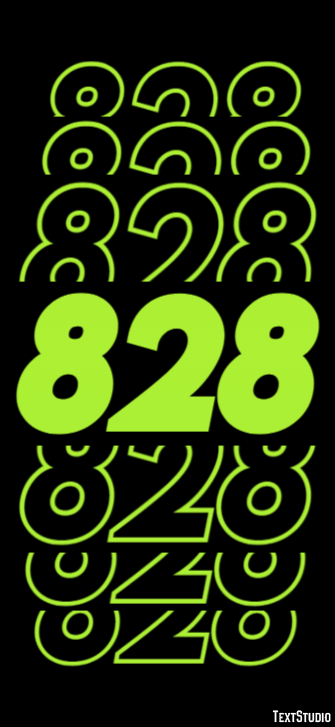 828 Texteffekt