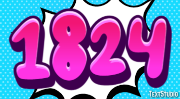 1824 Text Effect