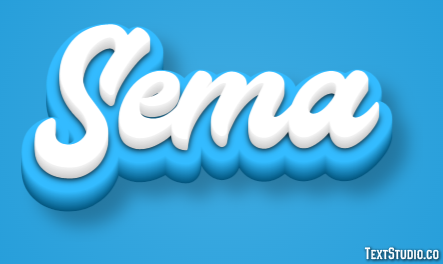 Sema Texteffekt