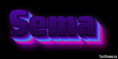 Sema Texteffekt