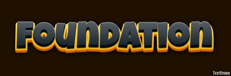 Foundation Efeito de texto