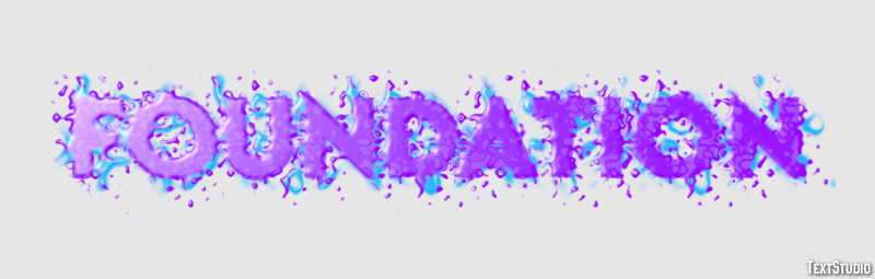 Foundation Text Effect