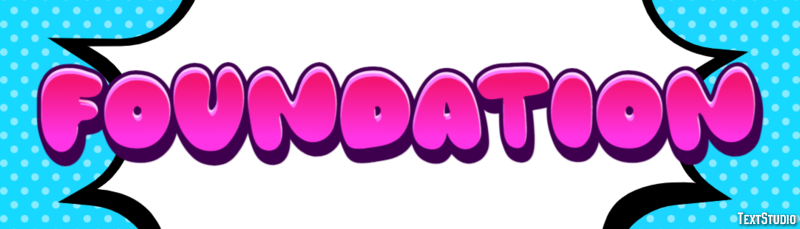 Foundation Efeito de texto