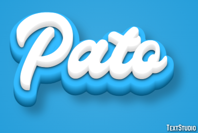 Pato Efecto de texto
