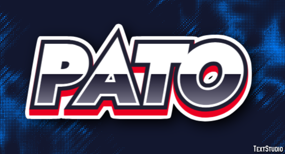 Pato Efeito de texto
