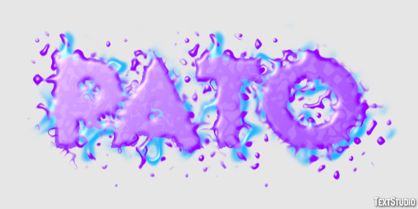 Pato Efecto de Texto