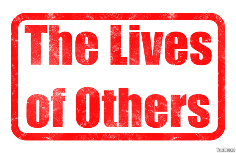 The Lives of Others Text effect