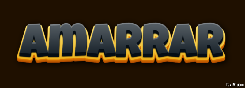Amarrar Effet de Texte
