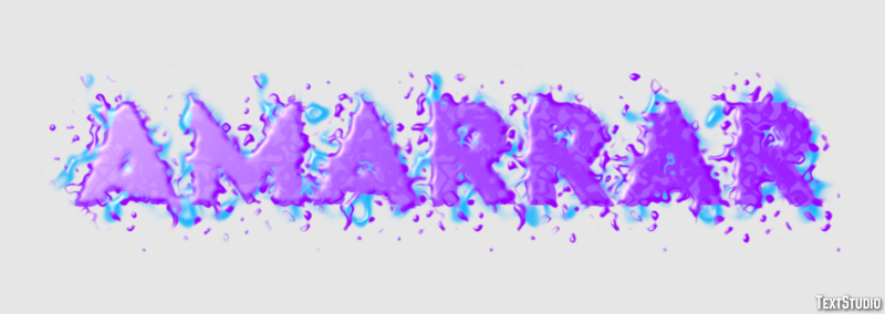Amarrar Efeito de texto