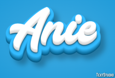 Anie Text effect