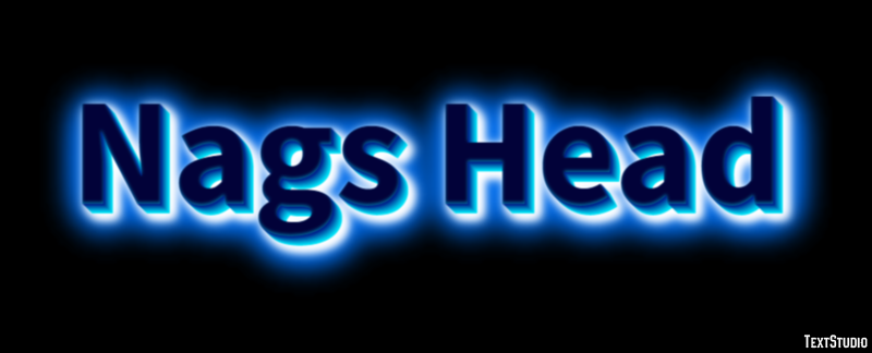 Nags Head テキスト効果