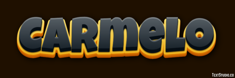 Carmelo Text Effect