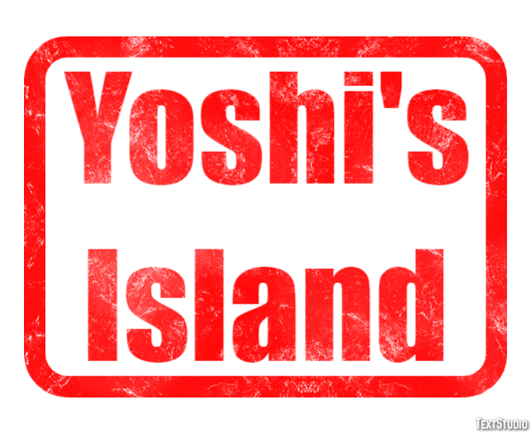 Yoshi's Island Text Effect