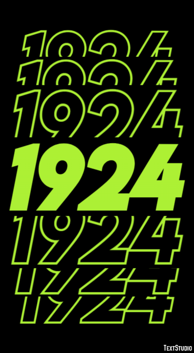 1924 Effet de Texte