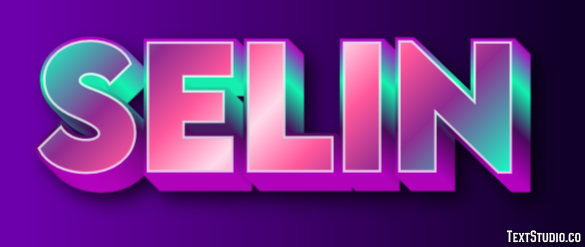 Selin Texteffekt