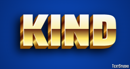 Kind Text Effect