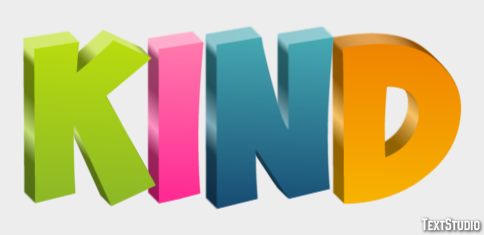 Kind Text Effect