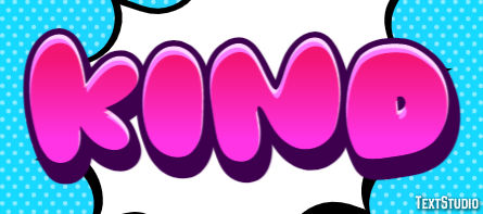 Kind Texteffekt