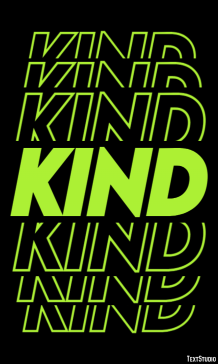 Kind Texteffekt