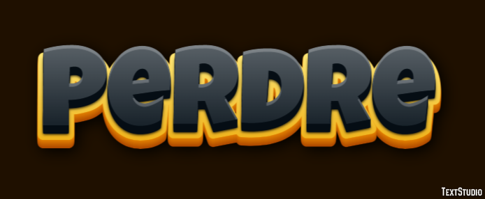 Perdre Text Effect