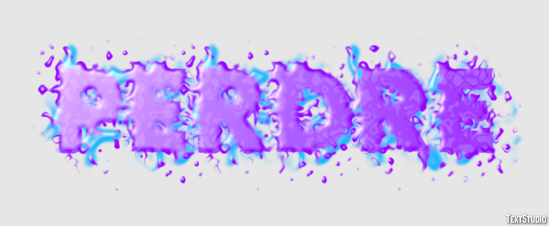 Perdre Text Effect