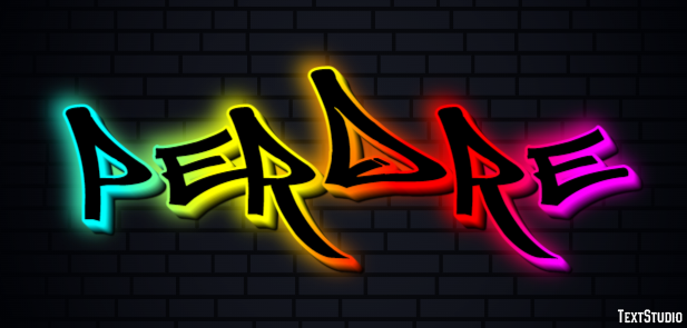 Perdre Text Effect