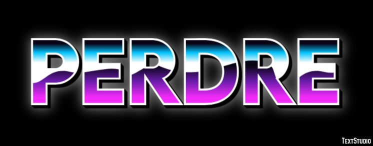 Perdre Text Effect