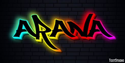 Araña Text Effect