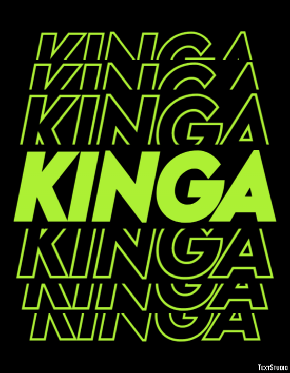 Kinga テキスト効果