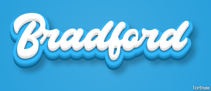 Bradford Text Effect