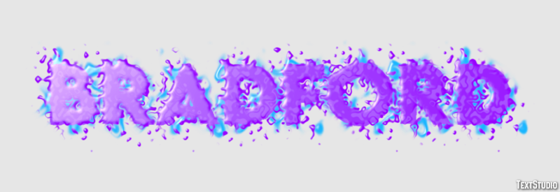 Bradford Эффект текста