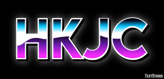 Hkjc Efeito de texto