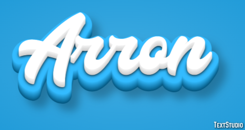 Arron Text Effect