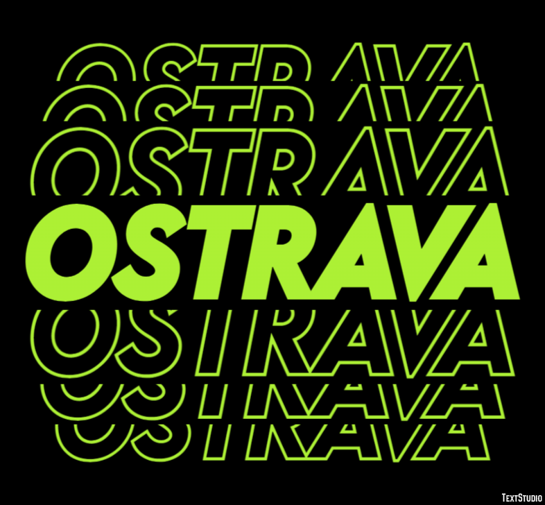 Ostrava Efekt tekstowy