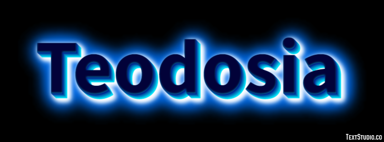 Teodosia Effetto testo