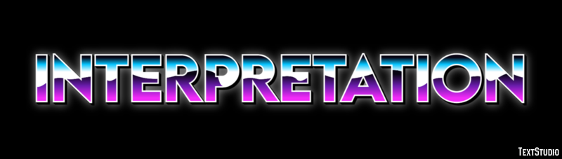 Interpretation Text Effect