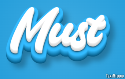 Must Text Effect