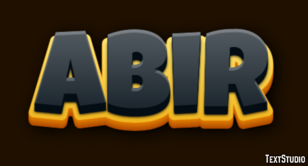 Abir Effetto testo