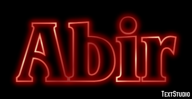 Abir Text Effect