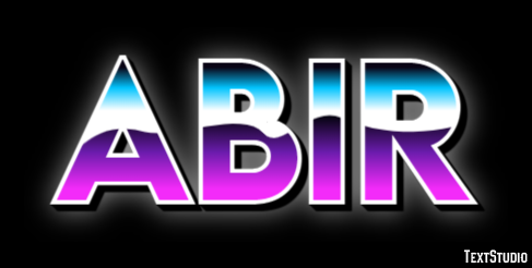Abir Text Effect
